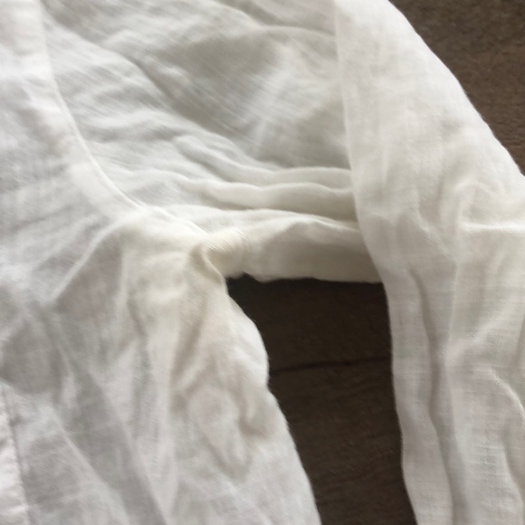 J crew linen button down - Picture 7 of 8